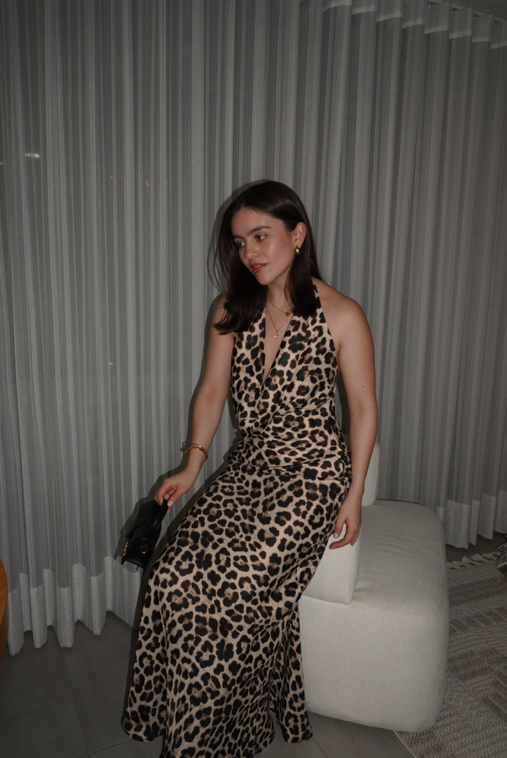 Set Satin Animal Print