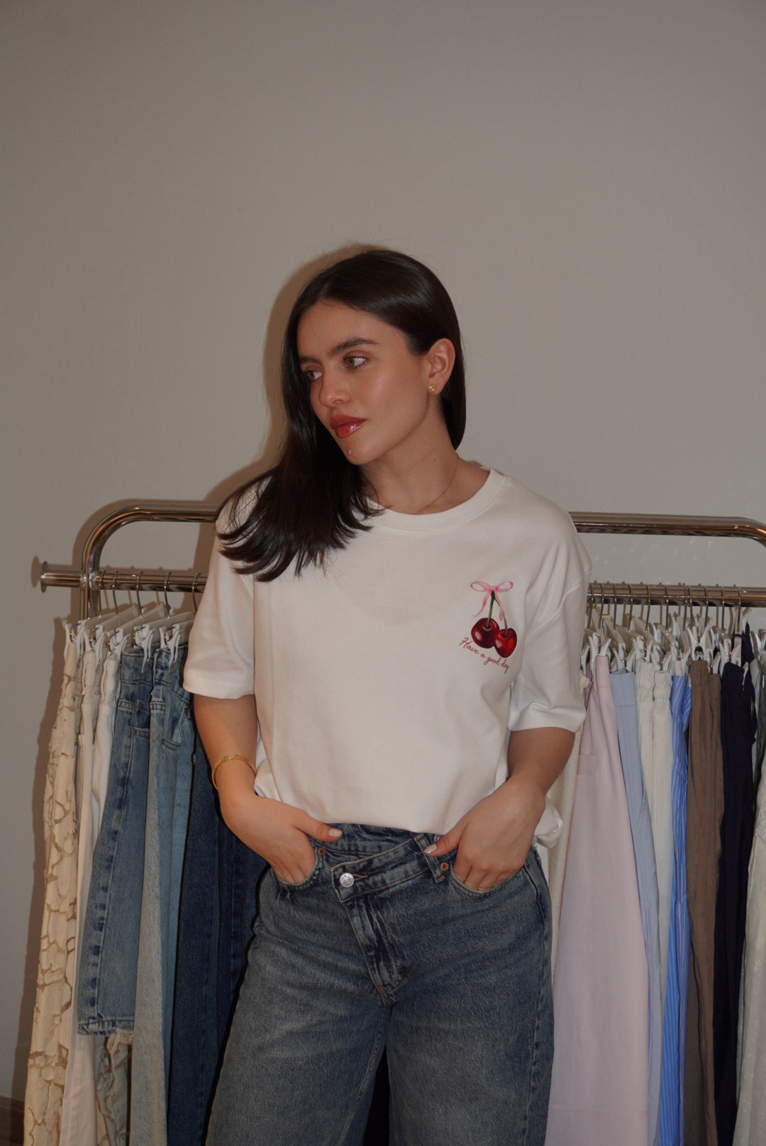 T shirt cereza
